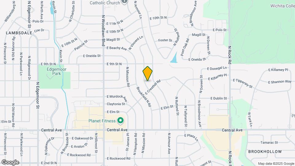 720 N Stratford Rd Map and Location Details