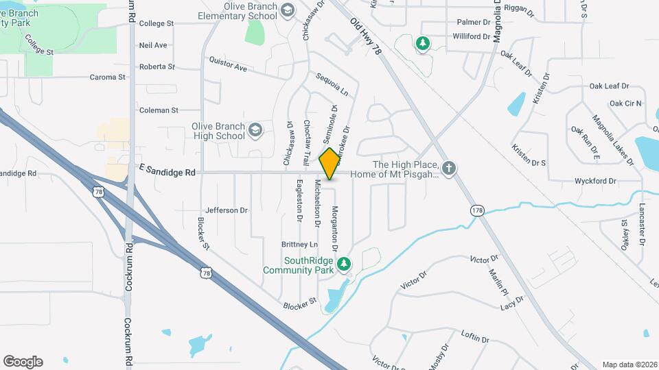 9684 Shelby Ln-Unit -1 Map and Location Details