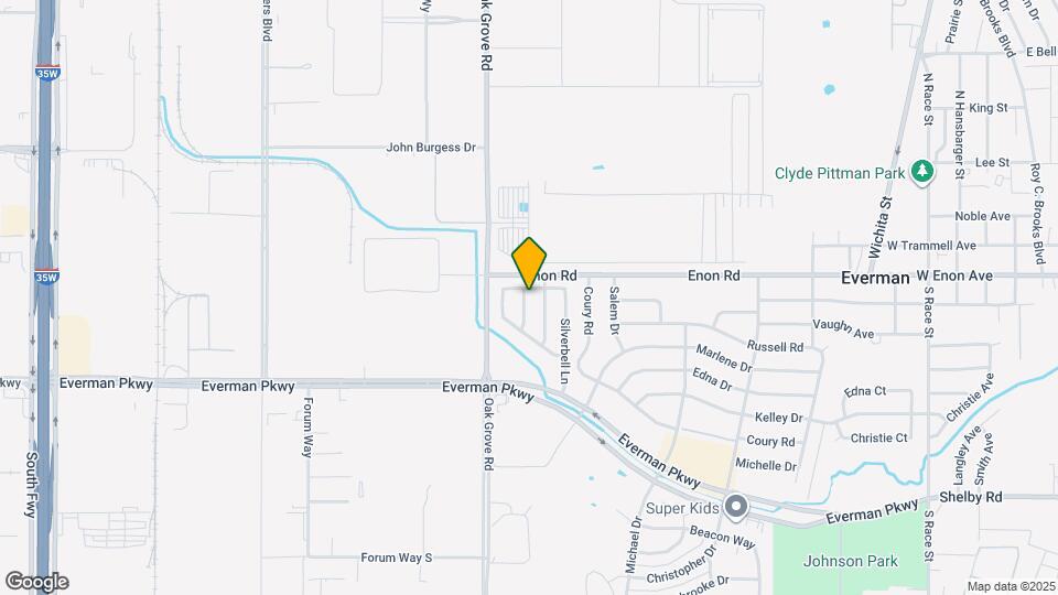 8405 Weeping Cherry Ln Mapa y Detalles de la Ubicación