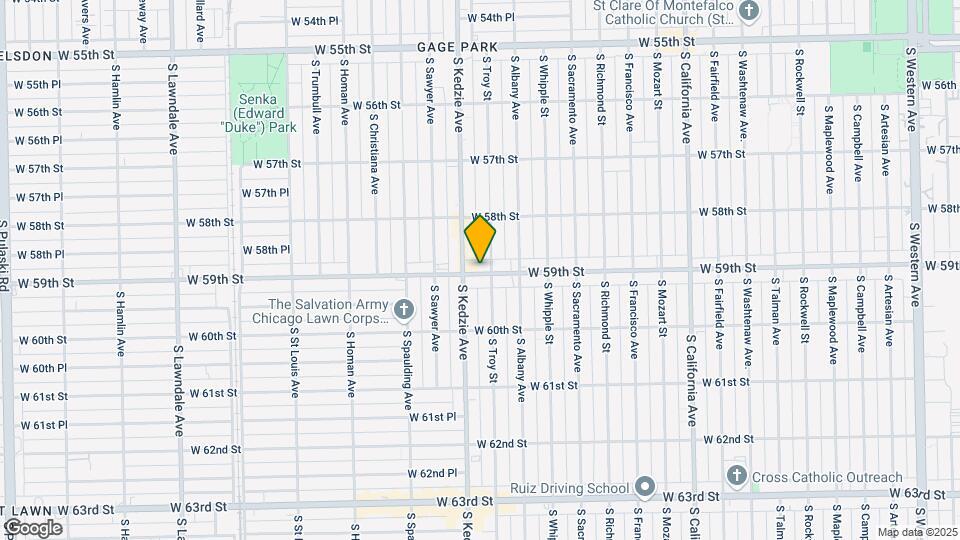 3140 W 59th St Map and Location Details