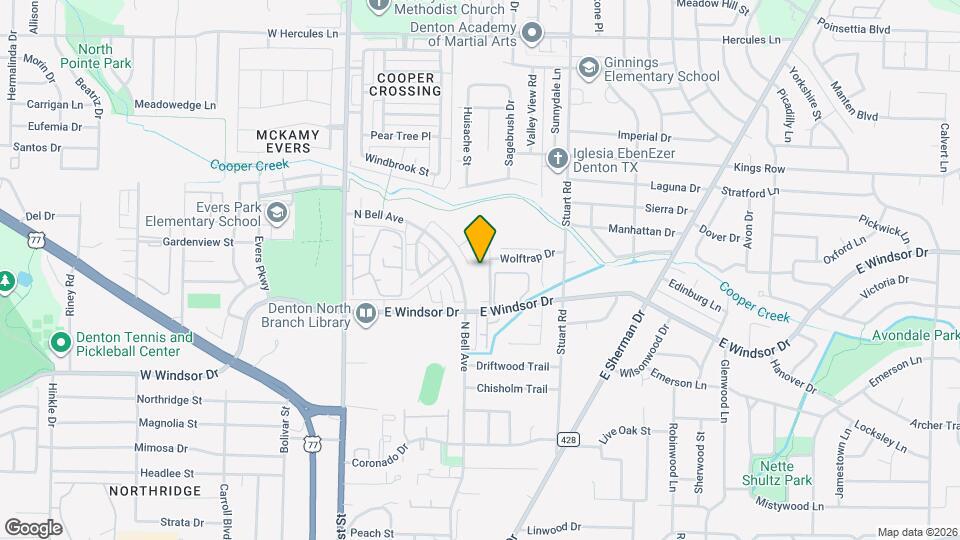 3055 Olympia Dr Map and Location Details