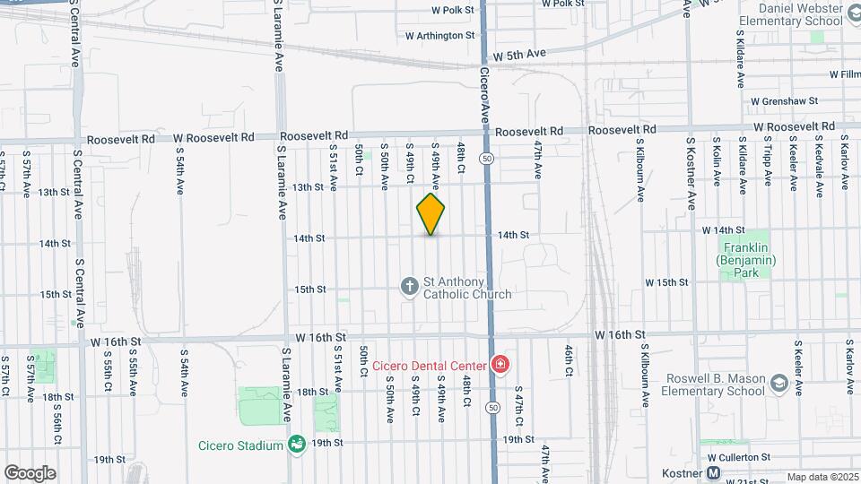 4901 W 14th St Map and Location Details