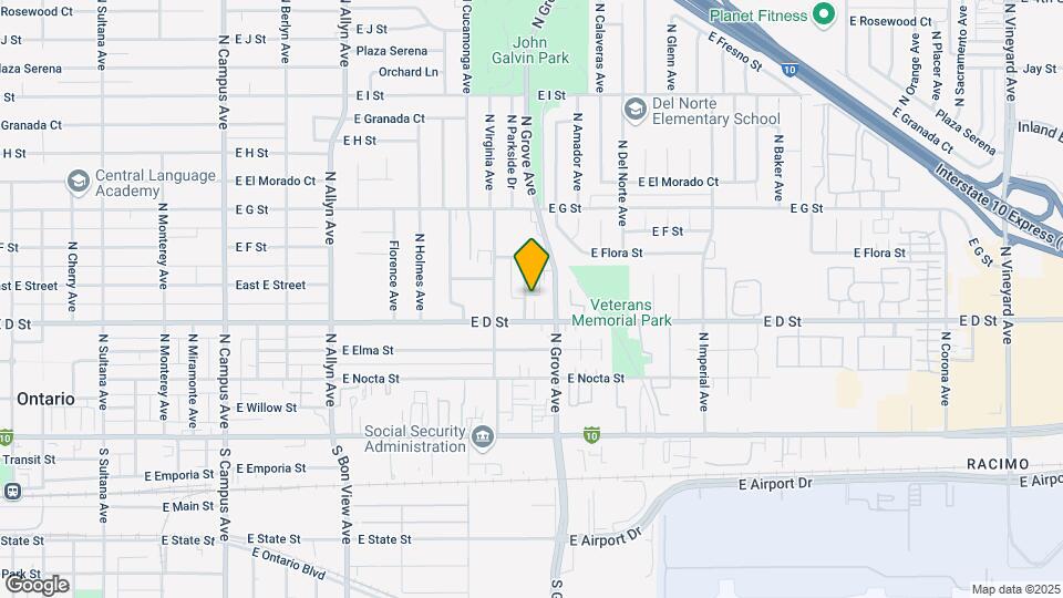 426 N Parkside Ave Map and Location Details