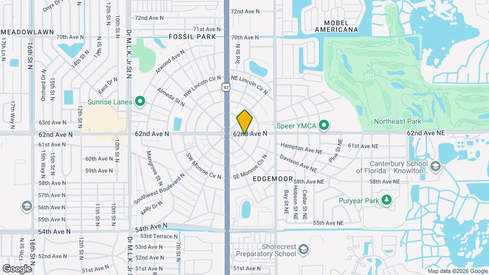 220 Southeast Jefferson Cir N Map and Location Details