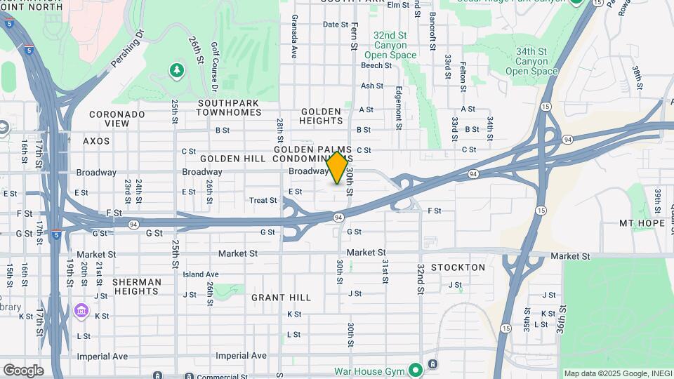 2964 E St Map and Location Details