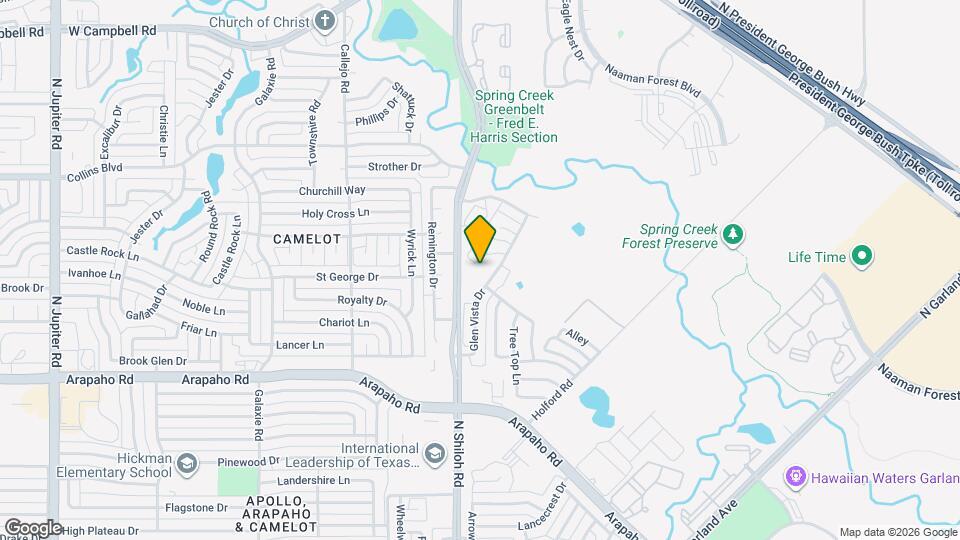 2422 Whispering Cove Cir Map and Location Details