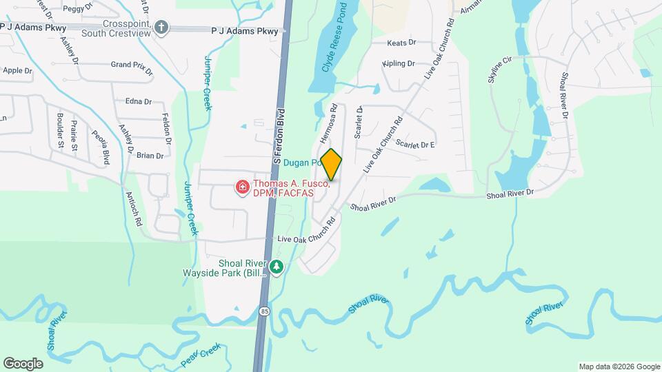 4414 Mirada Way Map and Location Details