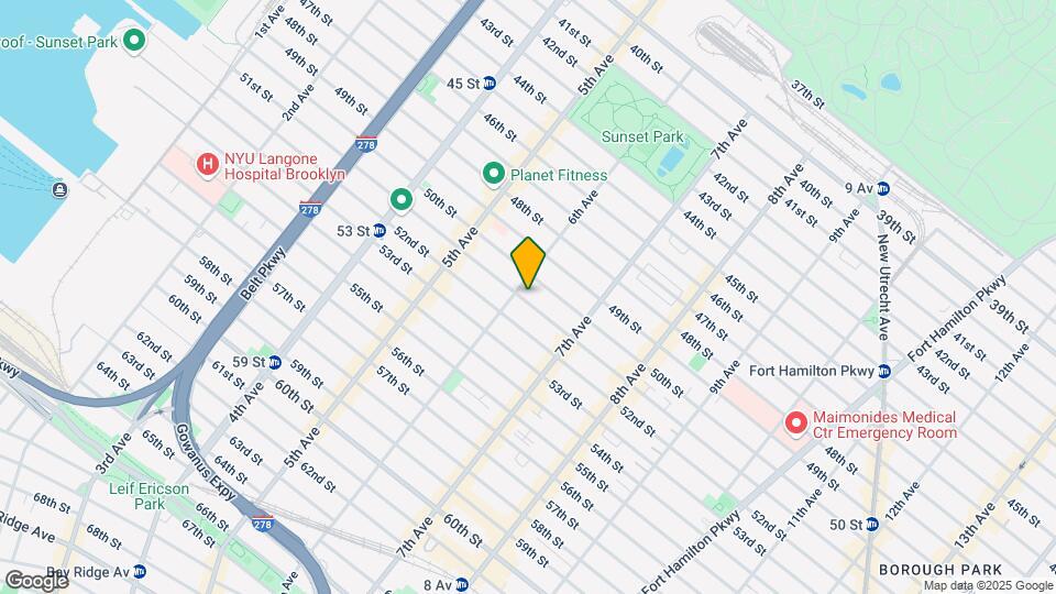 613 51st St Map and Location Details