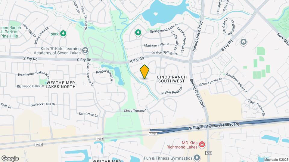 25534 Overbrook Terrace Ln Map and Location Details