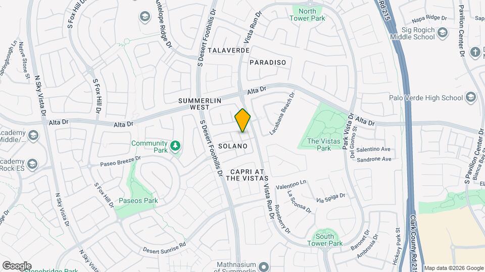 564 Tecate Valley St Map and Location Details