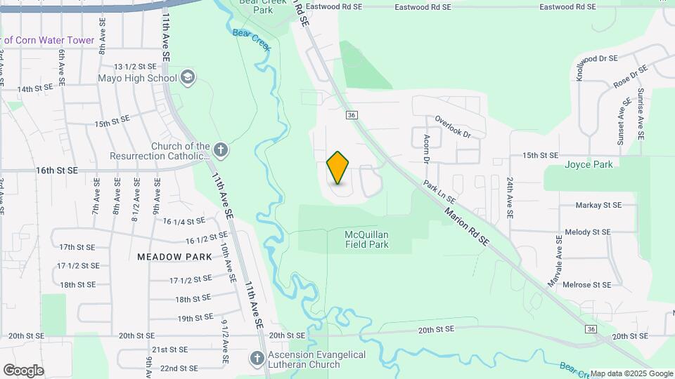 1736 19th Ave SE Map and Location Details