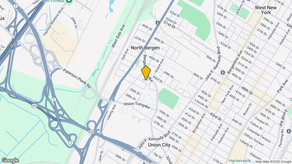 1536 41st St Map and Location Details