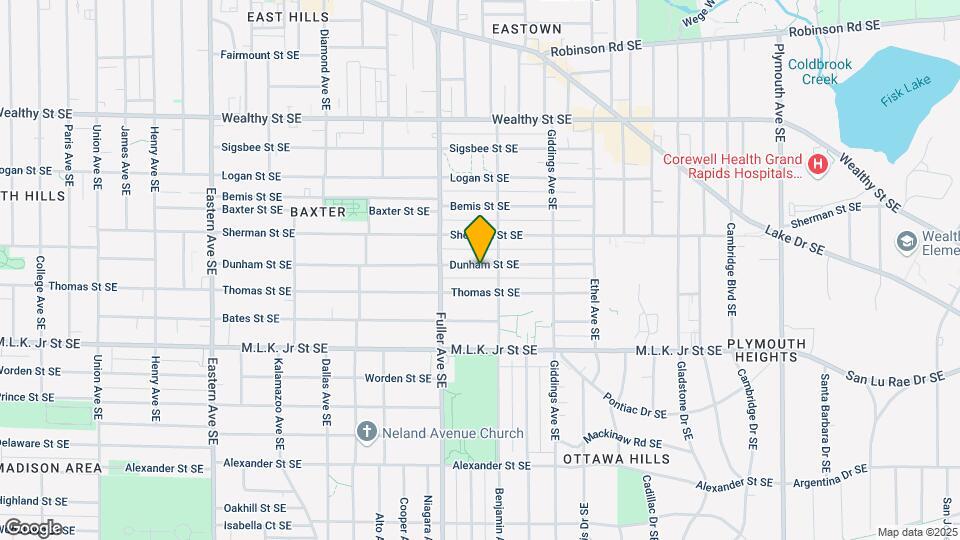 1240 Dunham St SE Map and Location Details