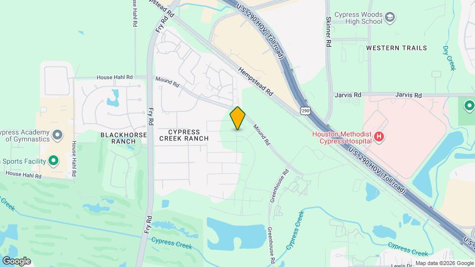 13102 Verde Oaks Trl Map and Location Details