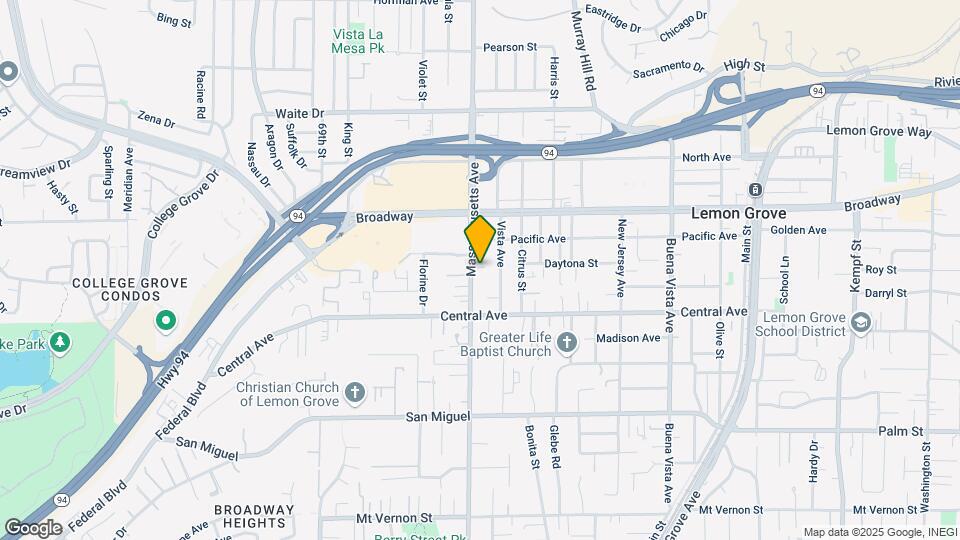 3217 Massachusetts Ave Map and Location Details