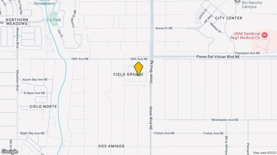 2815 Solano Del Sol Dr NE Map and Location Details