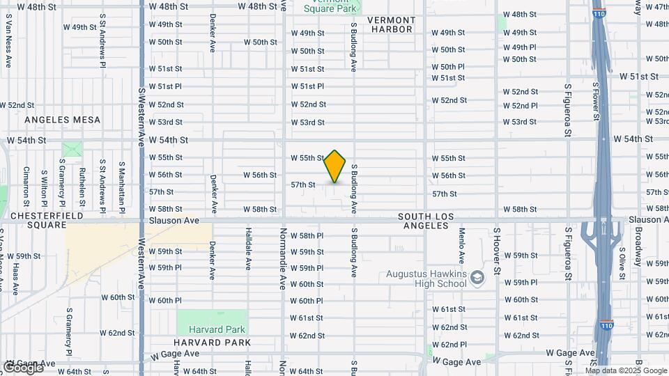 1232 W 57th St Map and Location Details