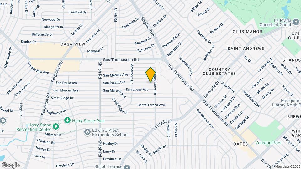 3226 San Paula Ave Map and Location Details