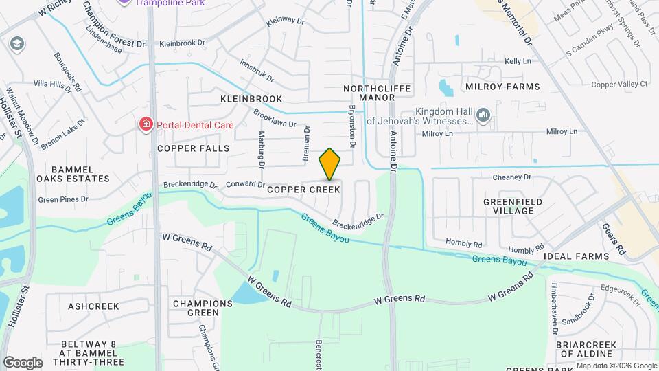 4403 Conward Dr Map and Location Details