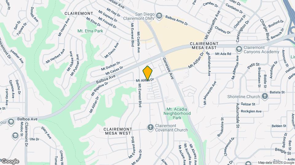 5175 Mt Alifan Dr Map and Location Details