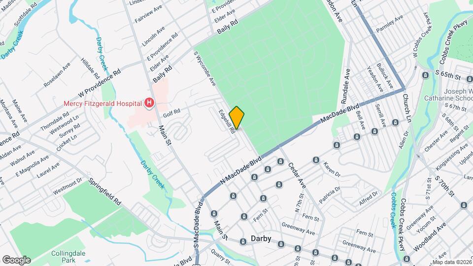1237 Edgehill Rd Map and Location Details