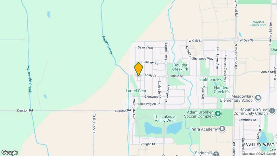 5676 Annie St Map and Location Details