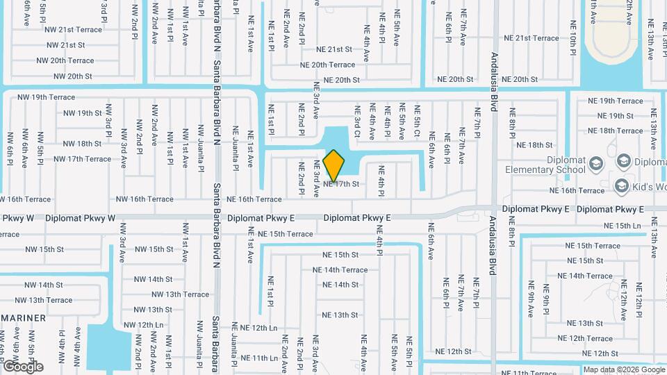 314 NE 17th St Map and Location Details