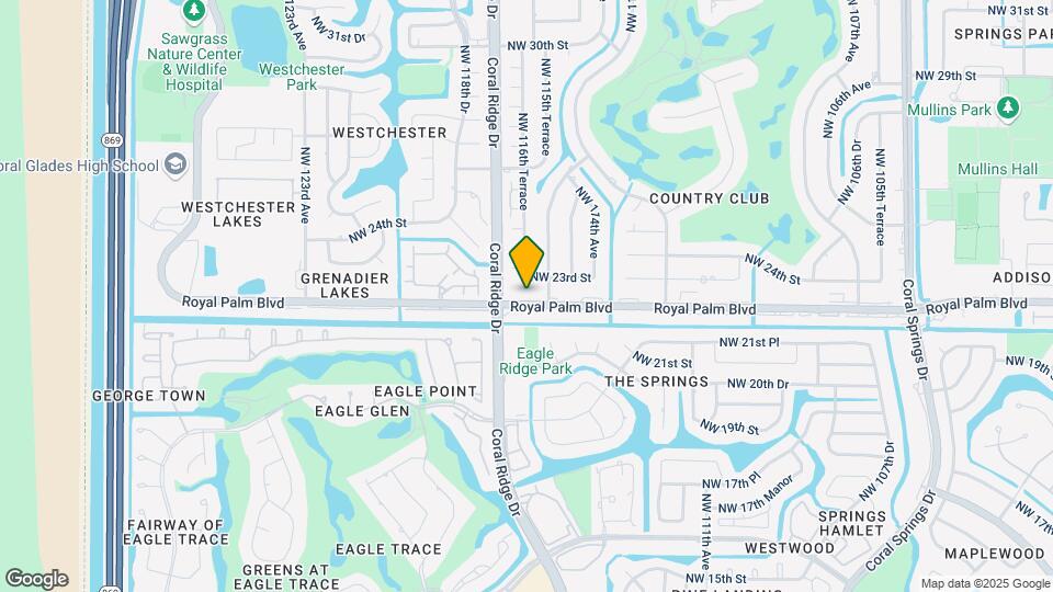 11633 Royal Palm Blvd-Unit -11633 Map and Location Details