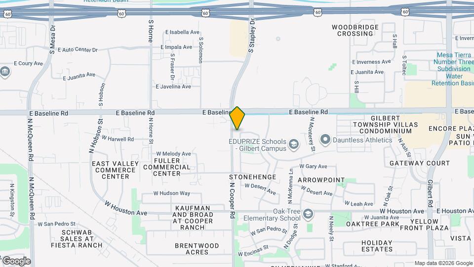 1510 N Saddle St Map and Location Details