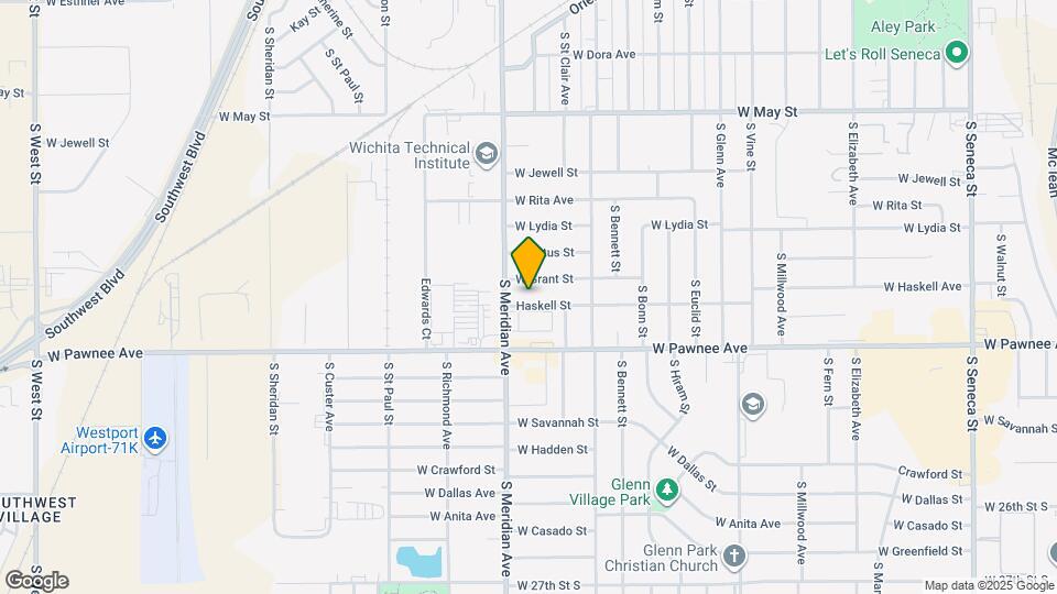 2416 Haskell St Map and Location Details