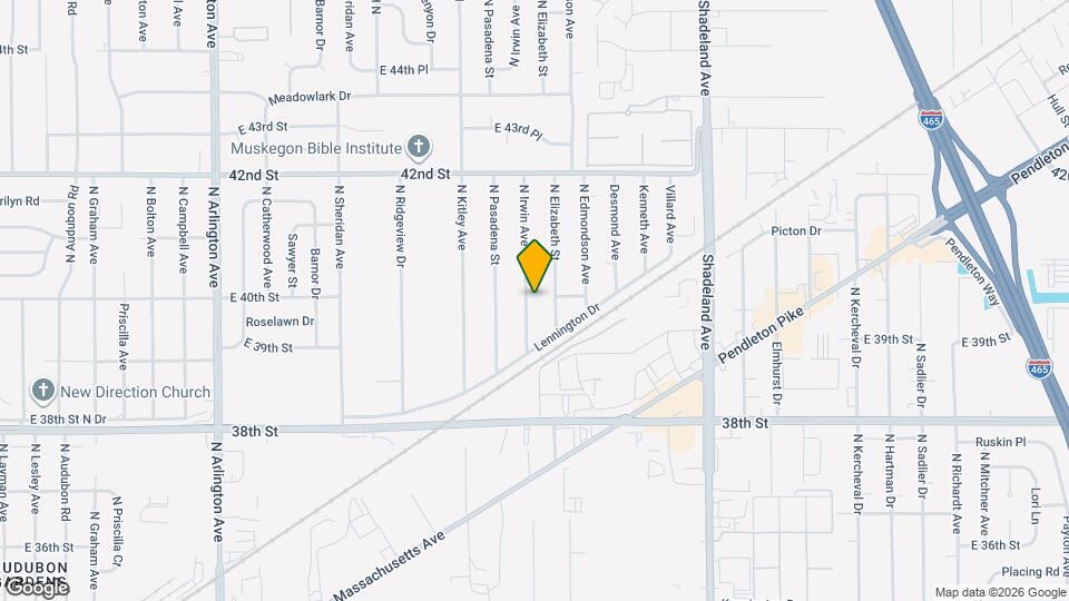 3999 N Irwin Ave Map and Location Details