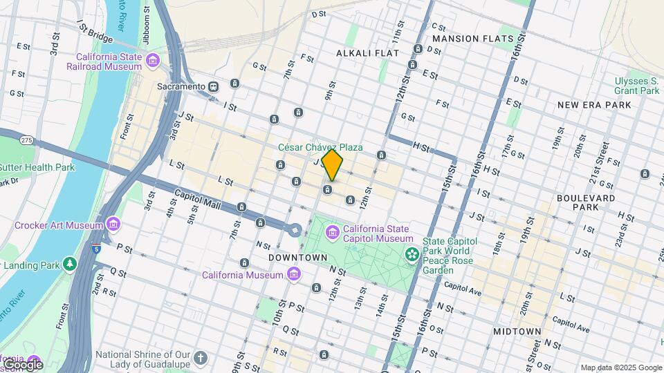 1013 K St Map and Location Details