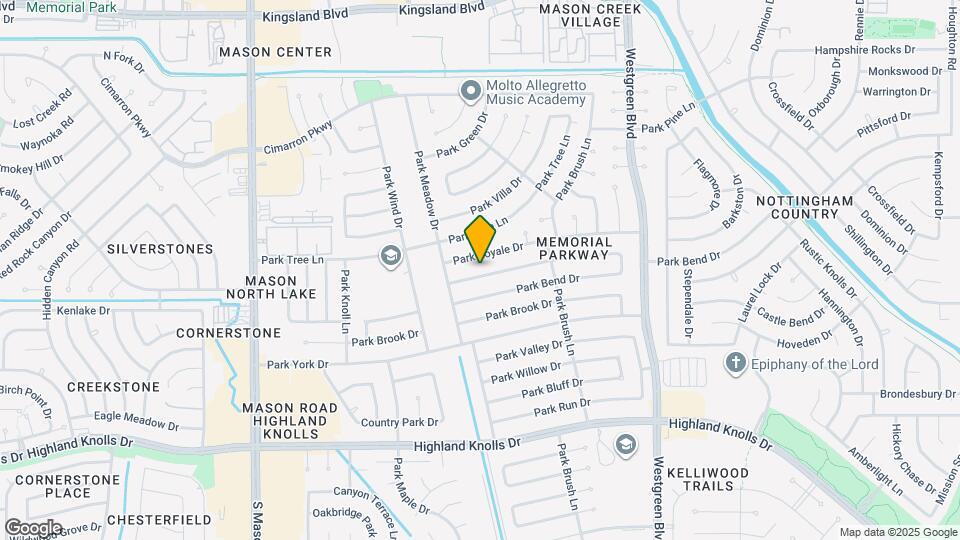 21418 Park Mt Dr Map and Location Details