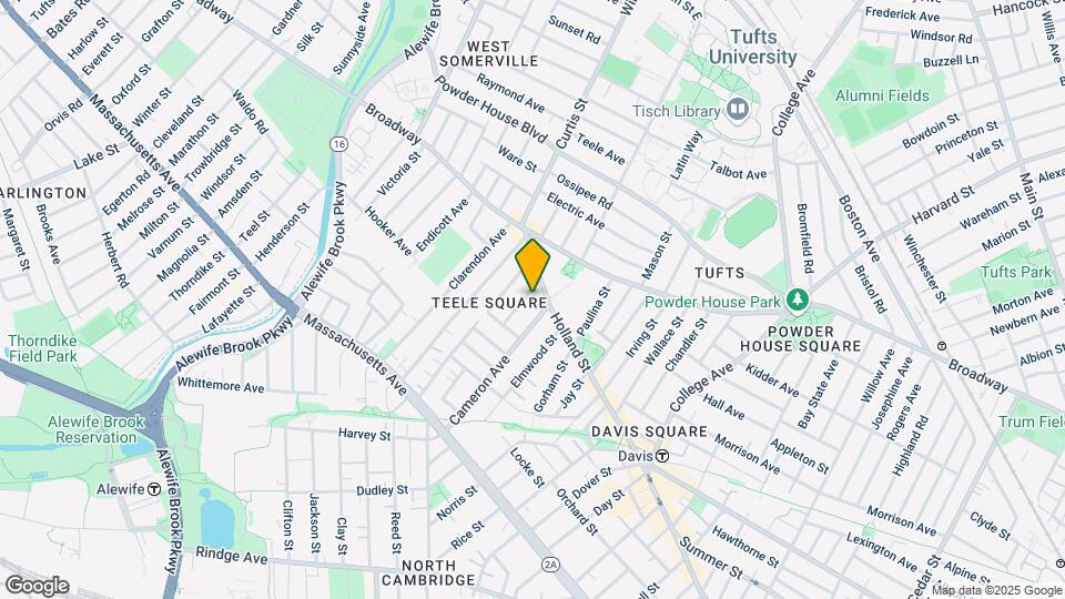 16 Claremon St, Unit 1 Map and Location Details