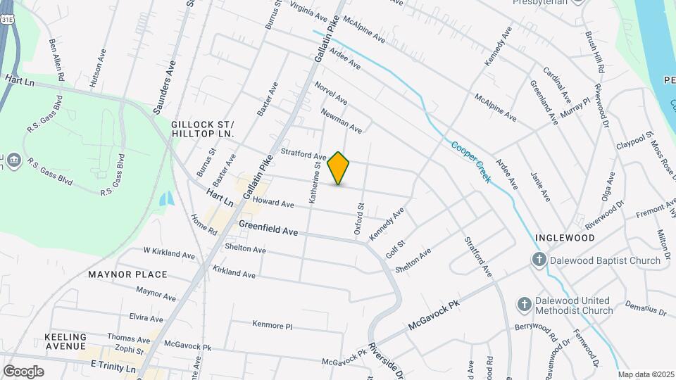 1212-C McChesney Ave, Unit B Mapa y Detalles de la Ubicación