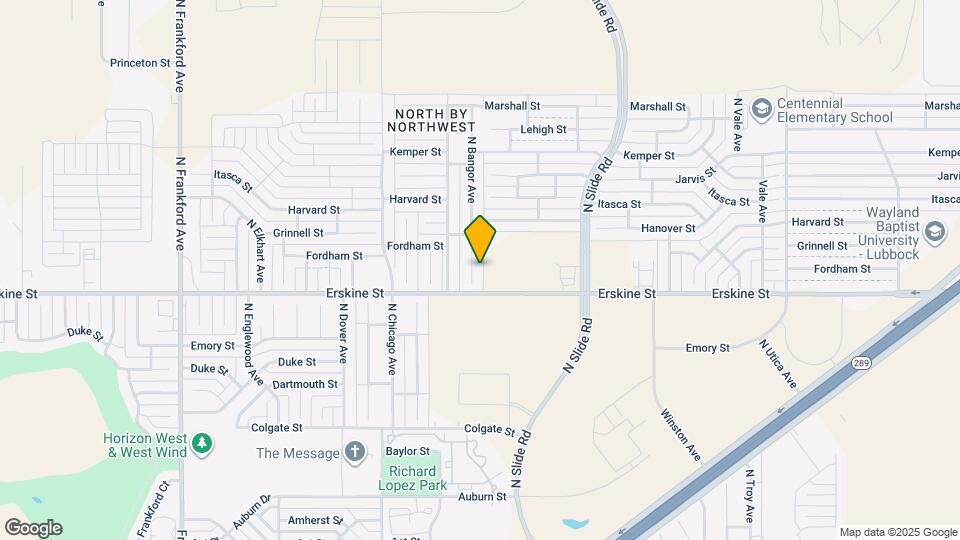 608 N Bangor Ave Map and Location Details