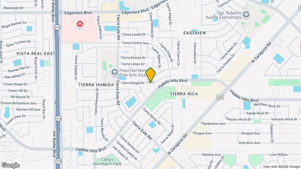 2992 Tierra Limon Dr Map and Location Details