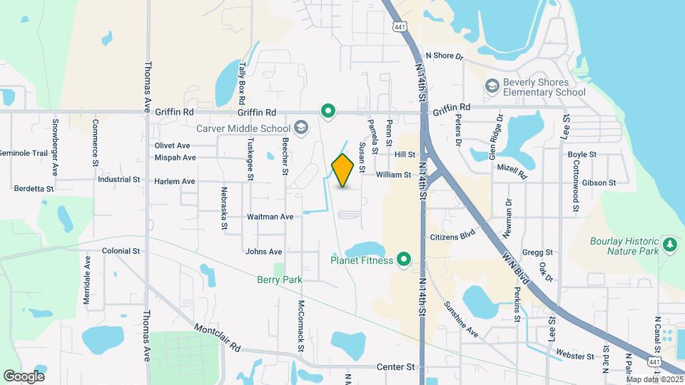 1711 Birchwood Cir Map and Location Details