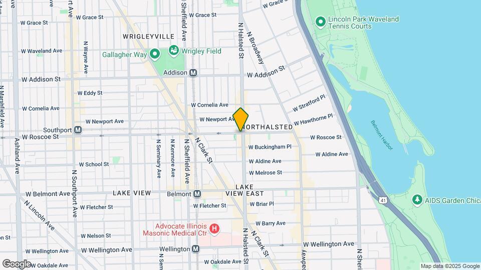3354-3356 N Halsted St Mapa y Detalles de la Ubicación
