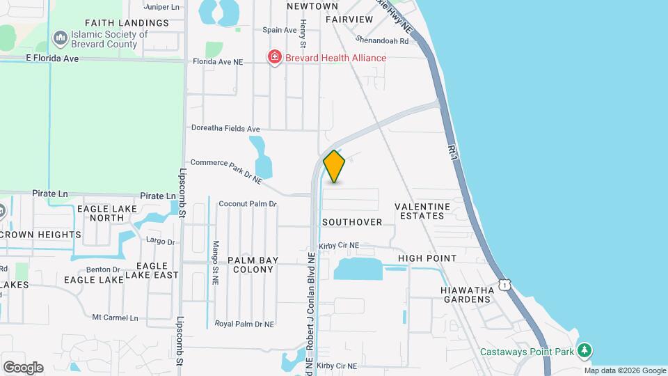 2522 Amberly Rd NE Map and Location Details