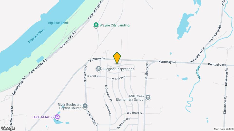 702 W 39 St N Mapa y Detalles de la Ubicación