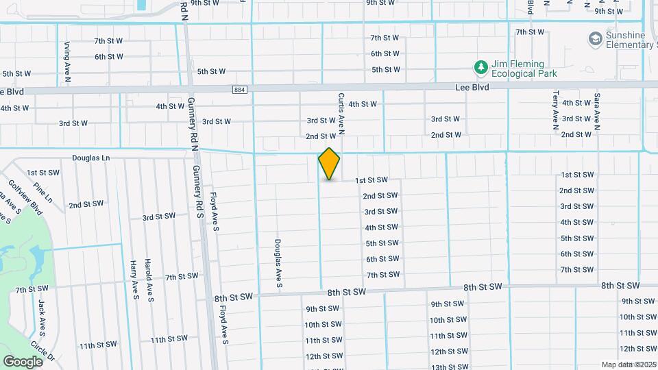 4015 1st St SW Map and Location Details