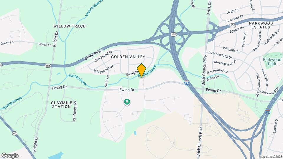 457 Ewing Ln Map and Location Details