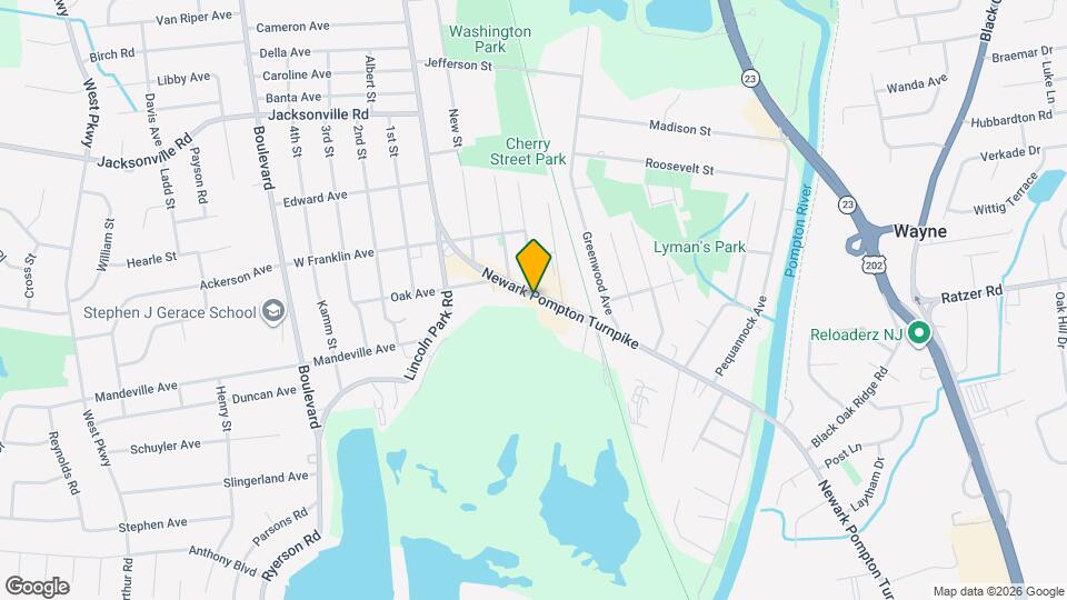 167 Newark Pompton Turnpike Map and Location Details