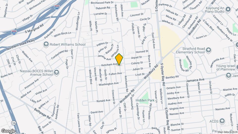 26 Adams St Map and Location Details