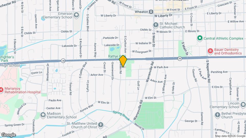 805 Delles Rd Map and Location Details