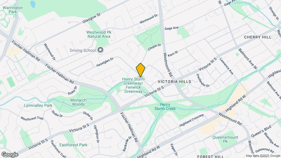 75 Hazelglen Dr Map and Location Details