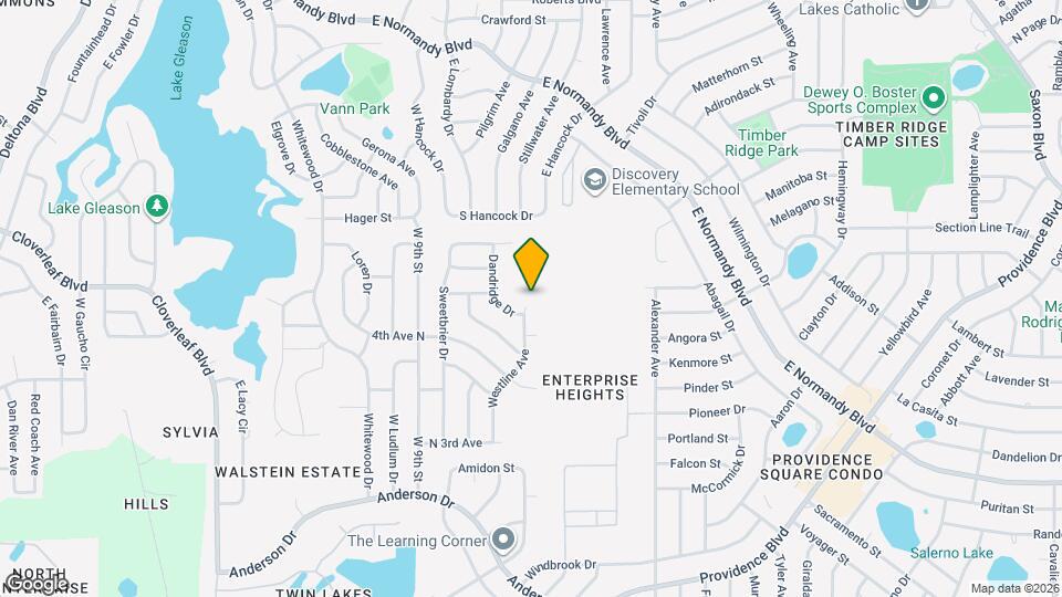 927 Westline Ave Mapa y Detalles de la Ubicación