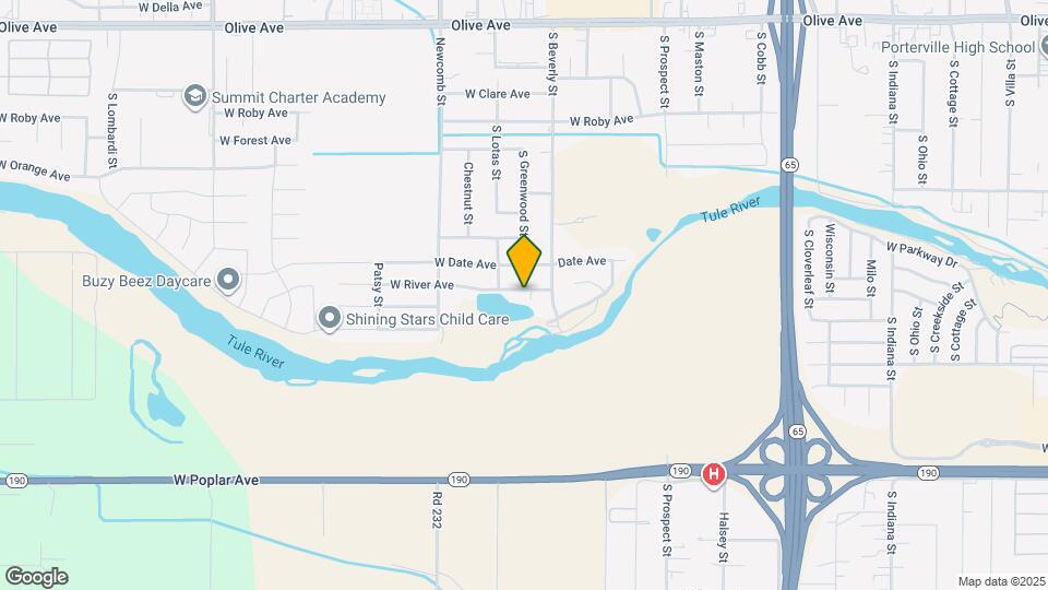 449 S Greenwood St Map and Location Details