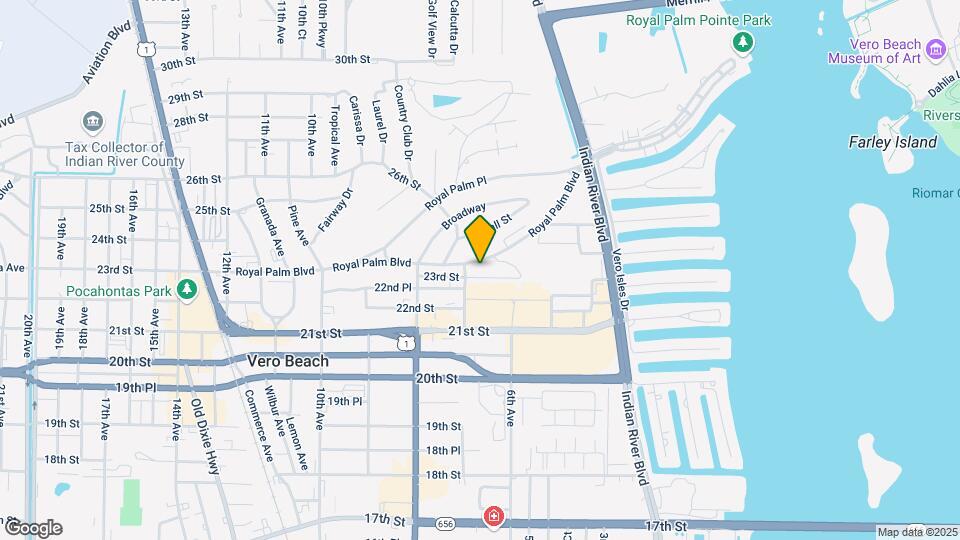 649 Royal Palm Blvd, Unit A3 Map and Location Details